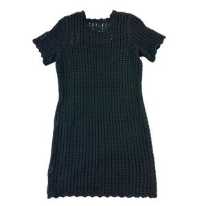 Gap crochet cotton dress Small short sleeve slip lining